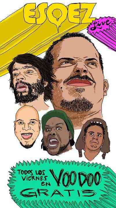 ESOEZ LIVE TODOS LOS VIERNES CARICATURA